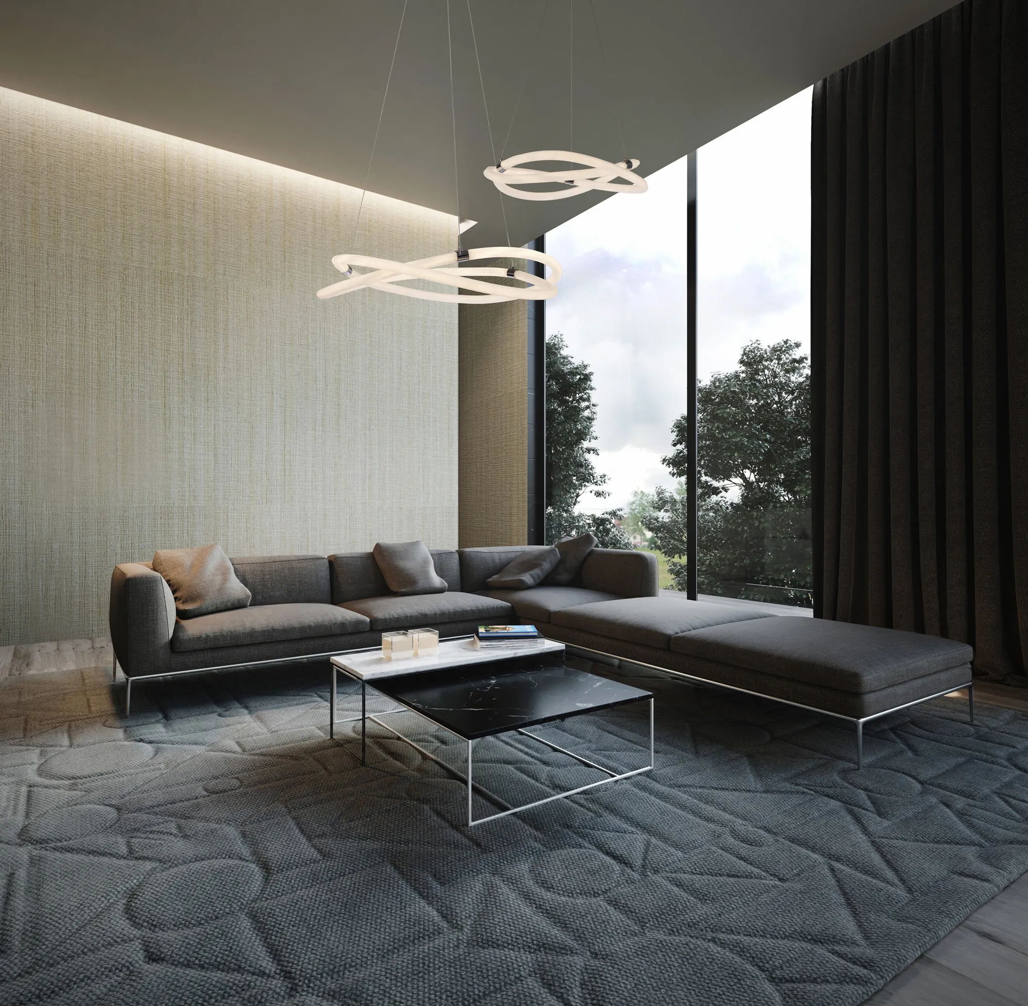 Infinity II Ceiling Lights Mantra Ring Pendants Infinity II Ceiling Lights Mantra Ring Pendants